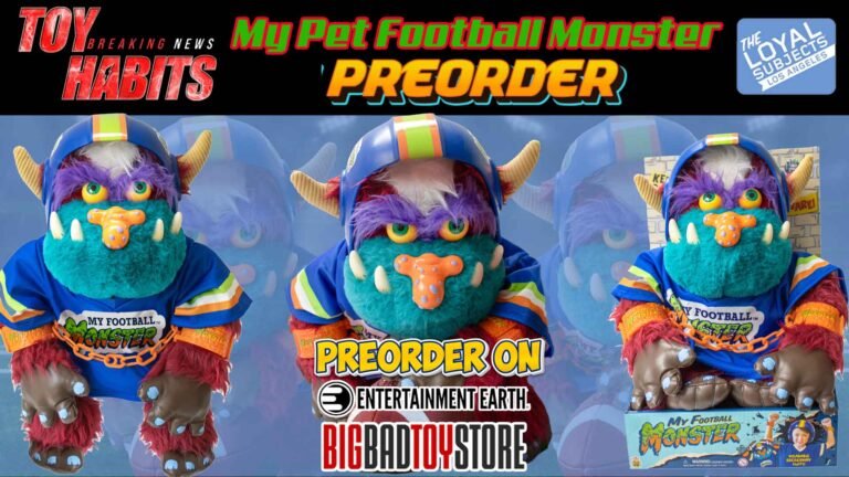 My Pet Monster Football Monster By The Loyal Subjects Preorder