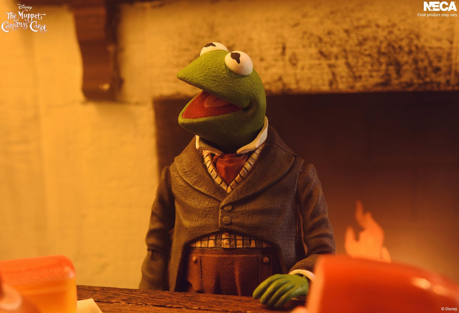 The Muppet Christmas Carol Ultimate Kermit as Bob Cratchit and Robin as Tiny Tim Action Figure Two Pack 06