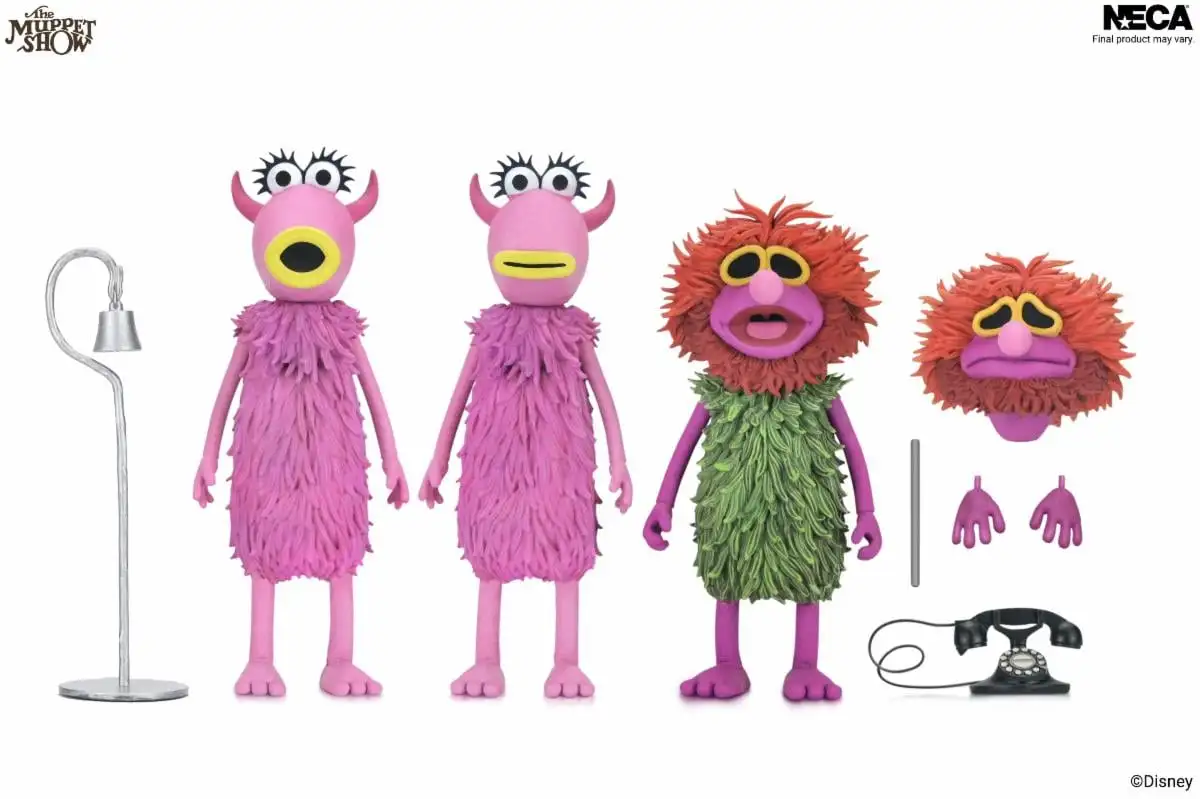 The Muppet Show Ultimate Mahna Mahna and the Snowths Action Figure Three Pack 07