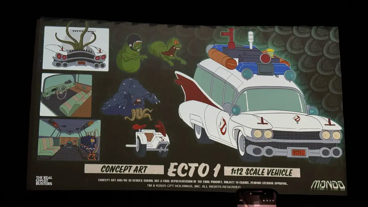The Real Ghostbusters Ecto 1 Mondo SDCC 2026 Reveal 14