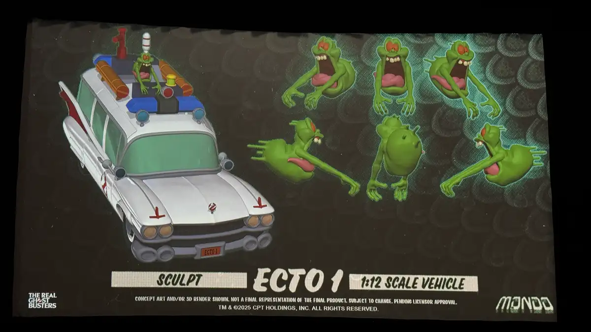The Real Ghostbusters Ecto 1 Mondo SDCC 2026 Reveal 16