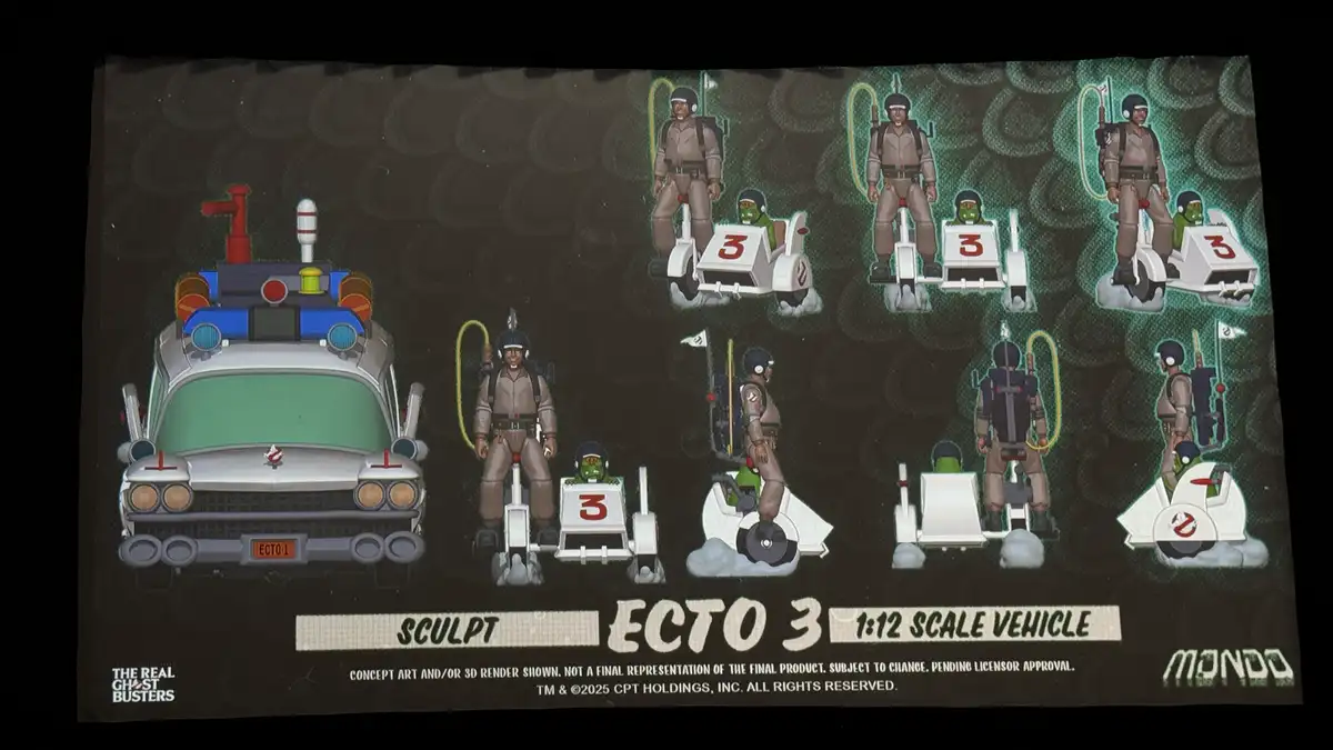 The Real Ghostbusters Ecto 1 Mondo SDCC 2026 Reveal 18