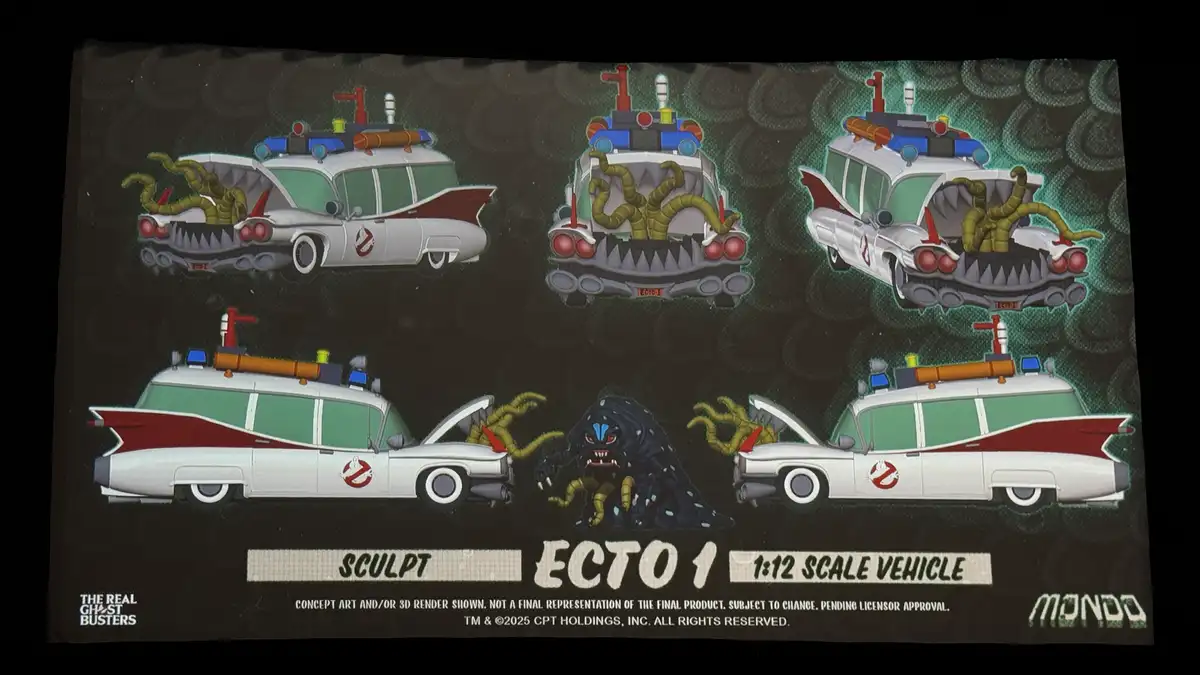 The Real Ghostbusters Ecto 1 Mondo SDCC 2026 Reveal 19