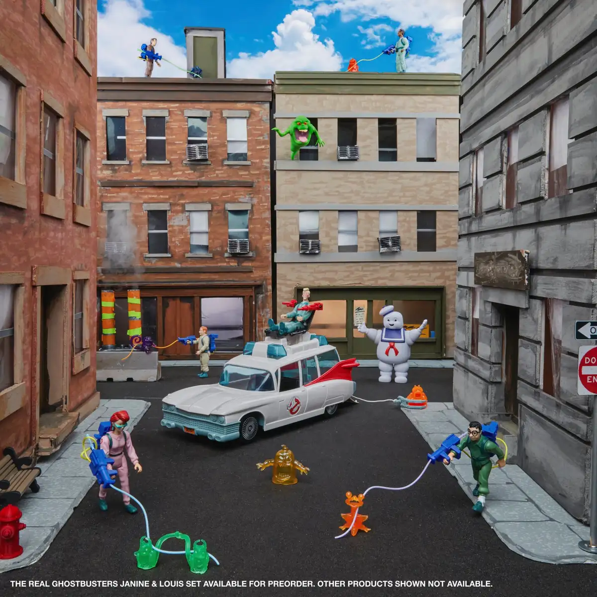 The Real Ghostbusters Kenner Classics Janine Melnitz and Louis Tully 40th Anniversary Set 06