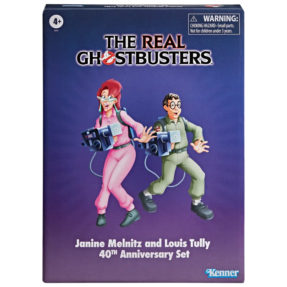 The Real Ghostbusters Kenner Classics Janine Melnitz and Louis Tully 40th Anniversary Set 07