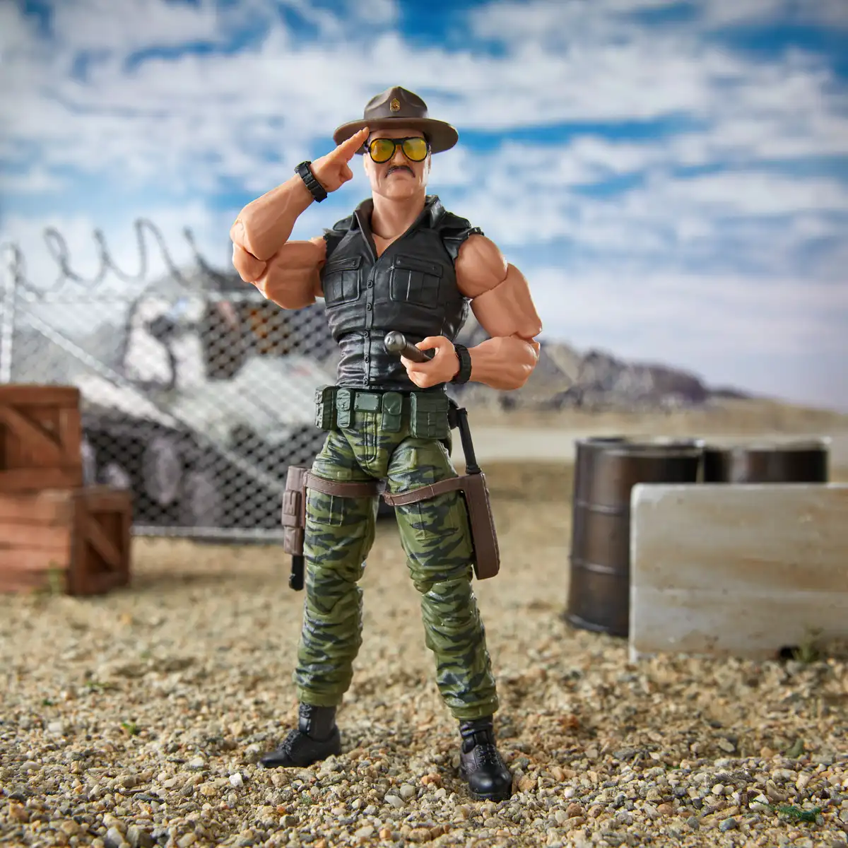 Triple T & SGT. Slaughter GI Joe Classified Series Official Images 11