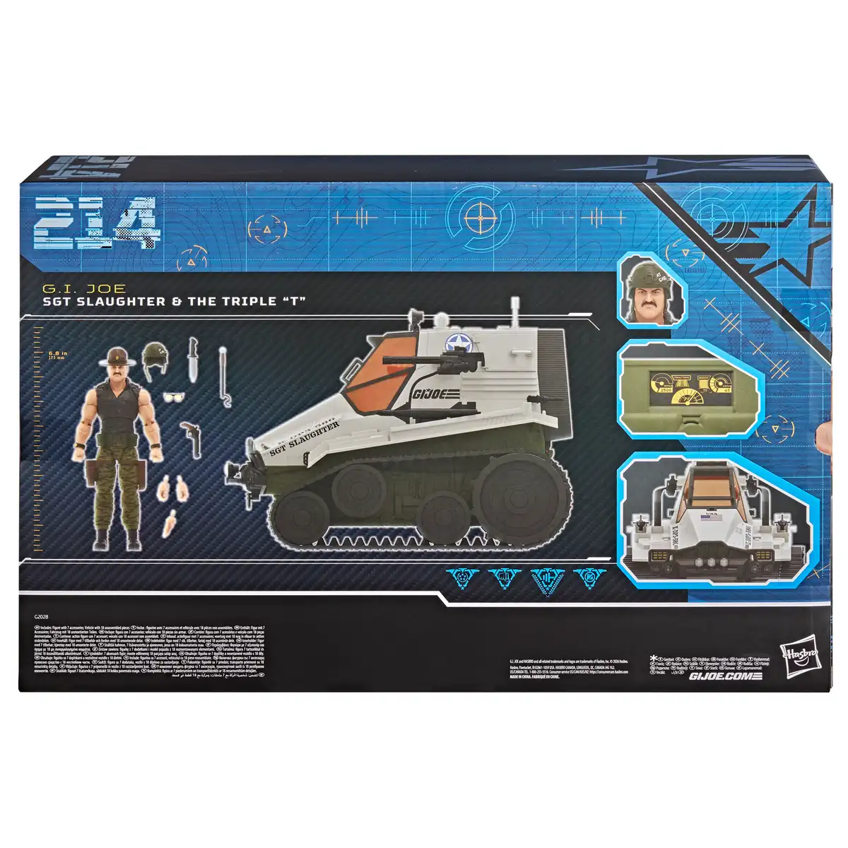 Triple T & SGT. Slaughter GI Joe Classified Series Official Images 2