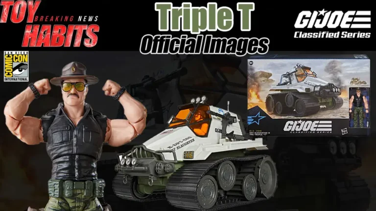 Triple T & SGT. Slaughter GI Joe Classified Series Official Images