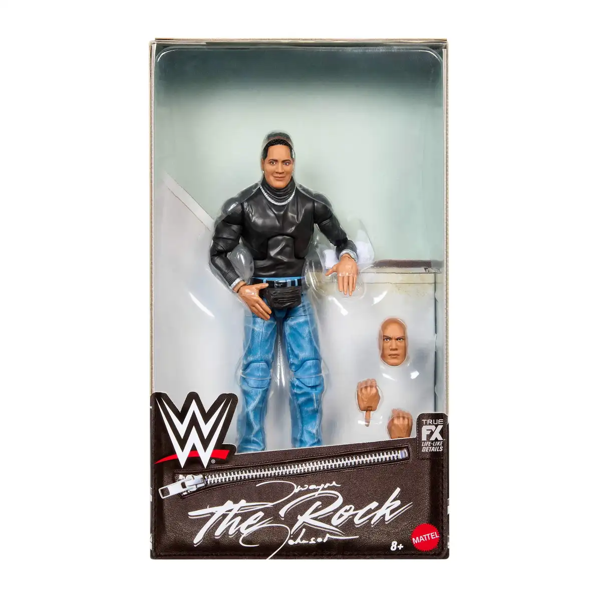 WWE Elite Collection The Rock Action Figure & Accessories, 6 inch Collectible Set (Styles May Vary) 02