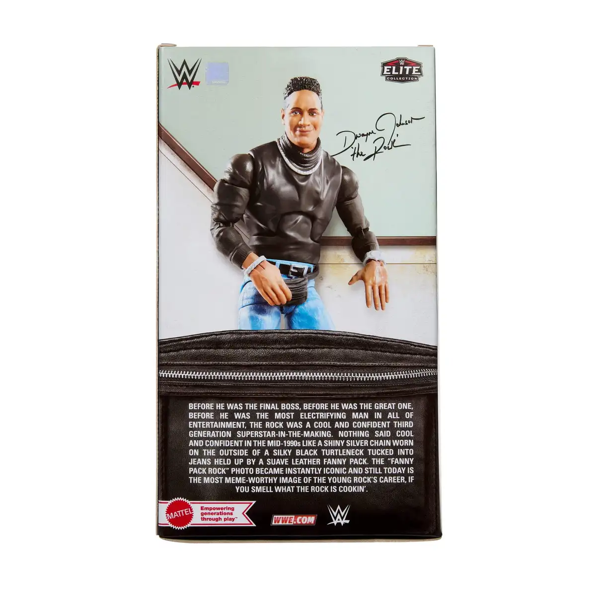 WWE Elite Collection The Rock Action Figure & Accessories, 6 inch Collectible Set (Styles May Vary) 06
