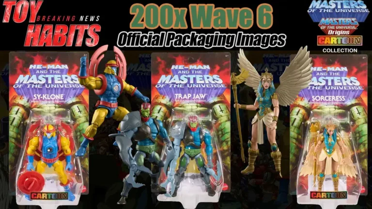 Wave 6 200x MOTU Origins Cartoon Collection Official Packaging Images