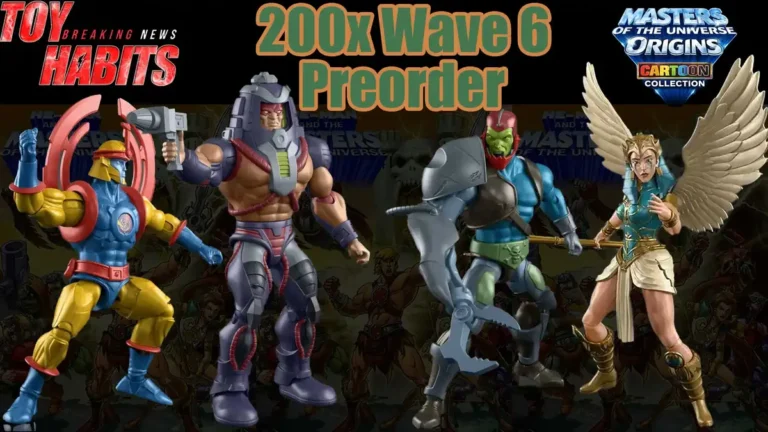 Wave 6 200x MOTU Origins Cartoon Collection Preorder