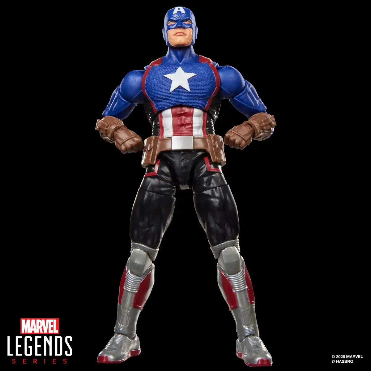 Avengers Twilight Marvel Legends Captain America Action Figure with Exclusive Magic The Gathering Card 03