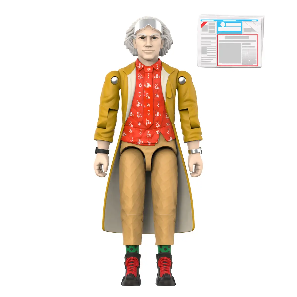 Back to the Future Part II ReAction+ Doc Brown (2015) Action Figure 03
