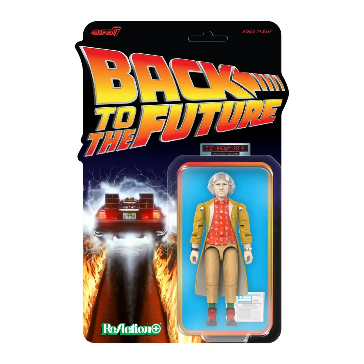 Back to the Future Part II ReAction+ Doc Brown (2015) Action Figure 04