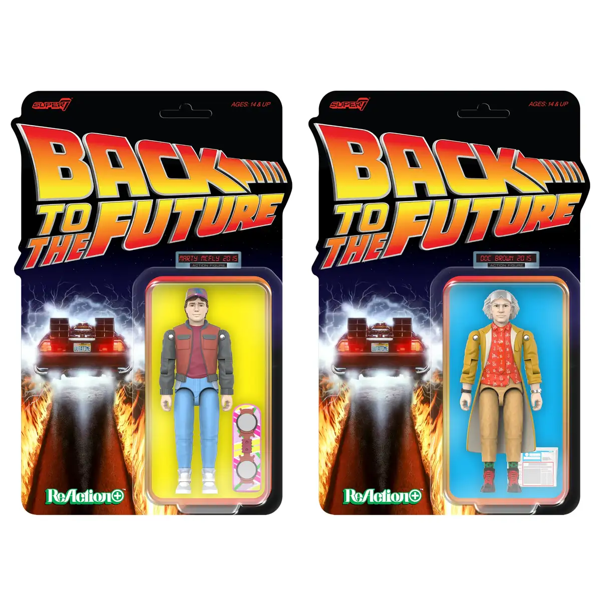 Back to the Future Part II ReAction+ Doc Brown (2015) Action Figure 06