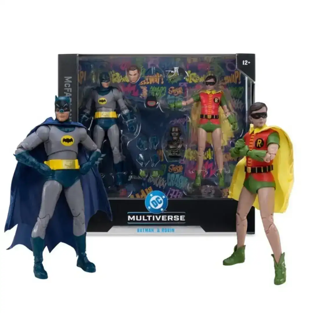 Batman and Robin (Batman Classic TV Series) McFarlane Collector Edition 2 pack 5e