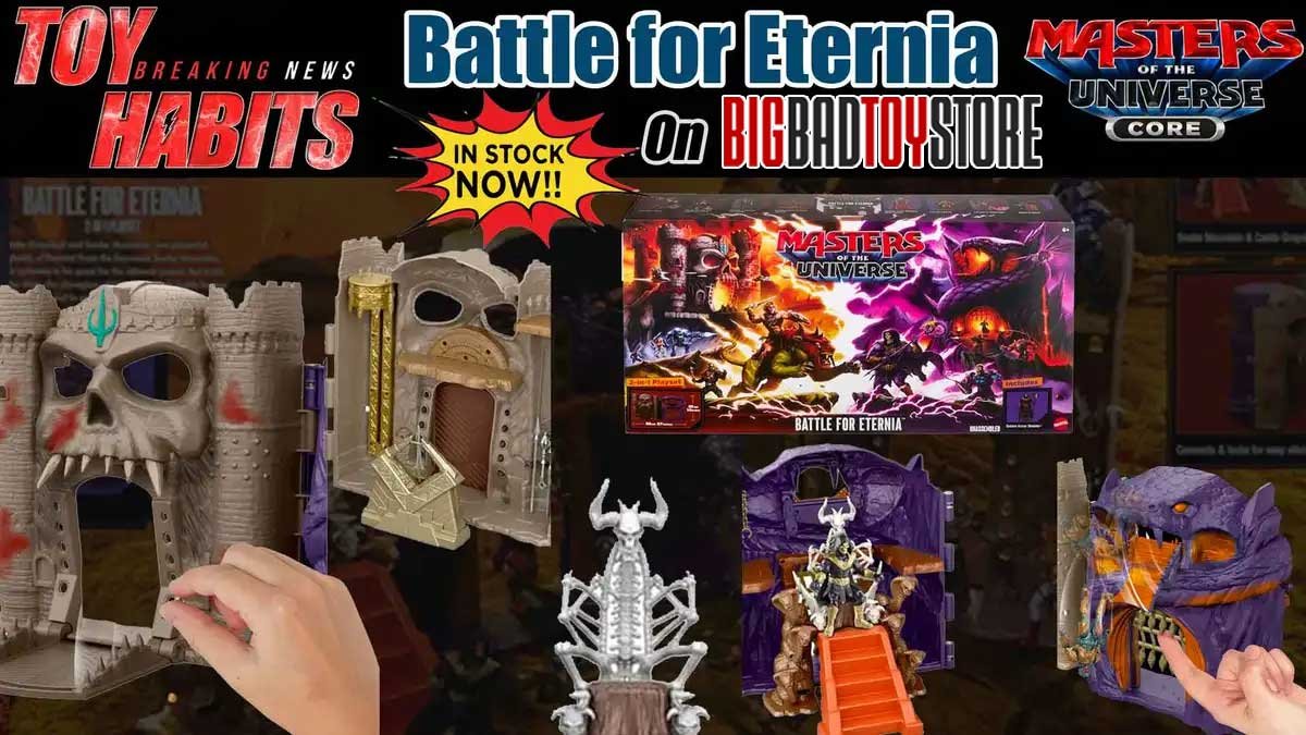 Battle for Eternia MOTU Core Playset In Stock BBTS