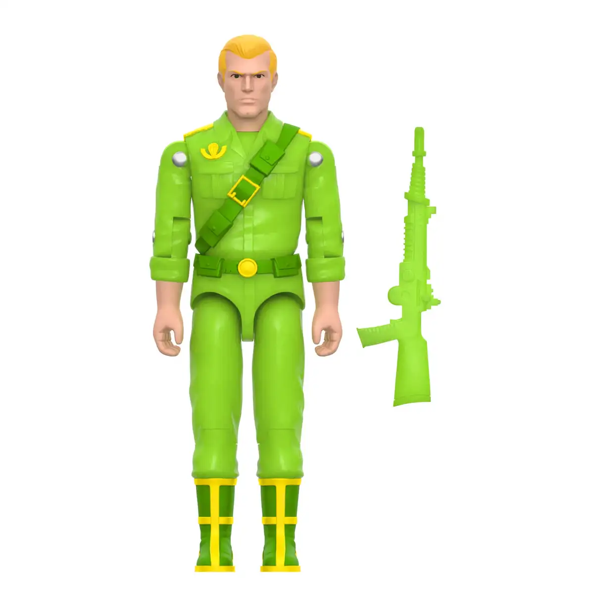 G.I. Joe ReAction+ Duke, Snake Eyes, and Cover Girl (Glow Patrol   Green) SDCC 2026 Exclusive 3 Pack Action Figure Set 08