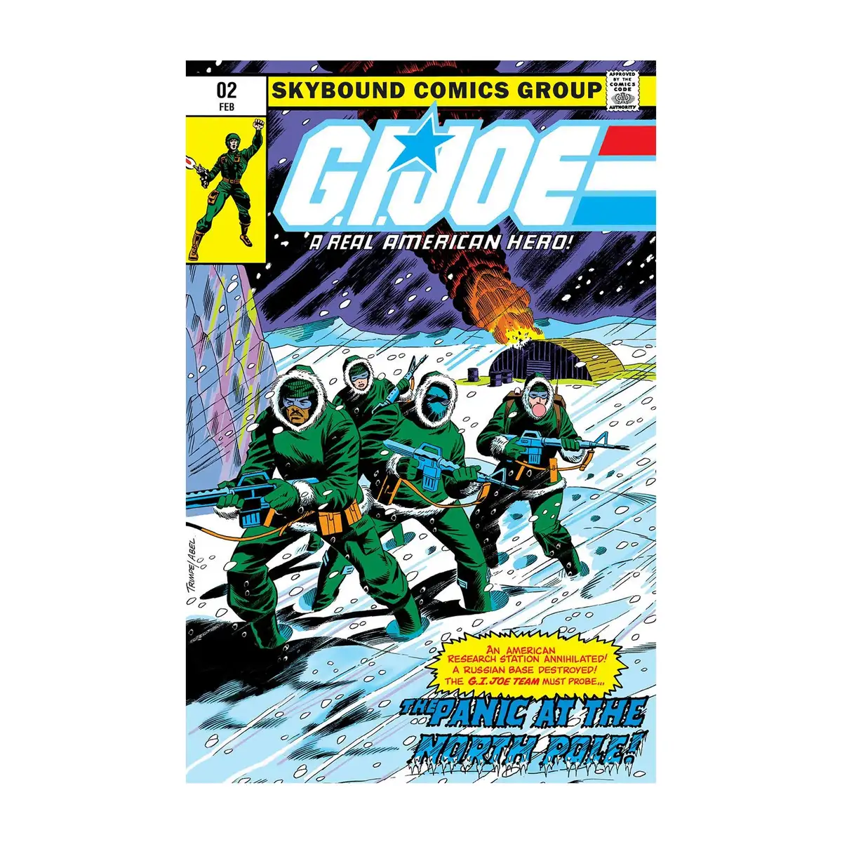 G.I. Joe ReAction+ Figures   Snake Eyes (Skybound Comic Box Series, Issue #2) 05