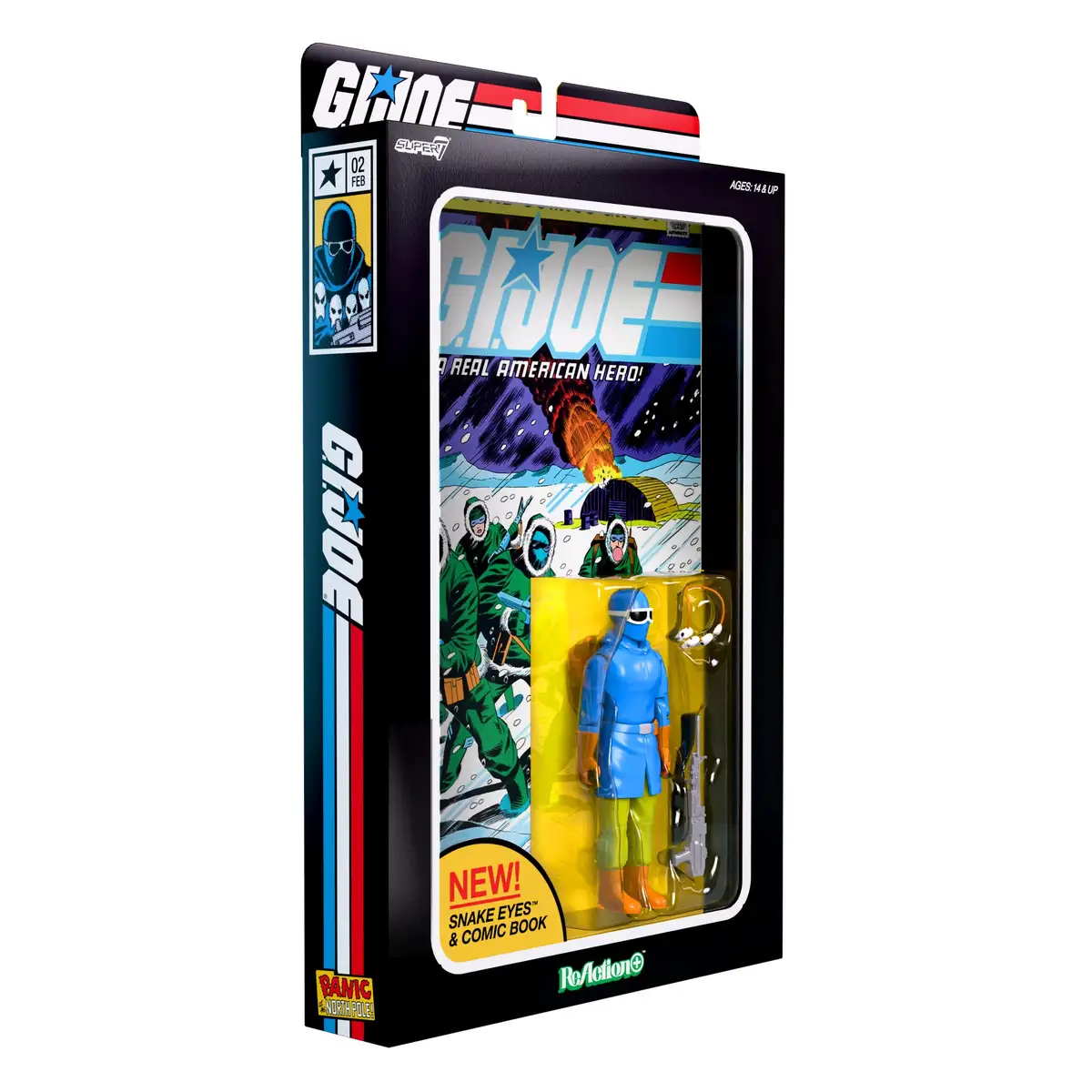 G.I. Joe ReAction+ Figures   Snake Eyes (Skybound Comic Box Series, Issue #2) 06