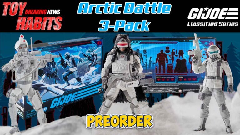 GI Joe Classified Series Arctic Battle 3-Pack Preorder