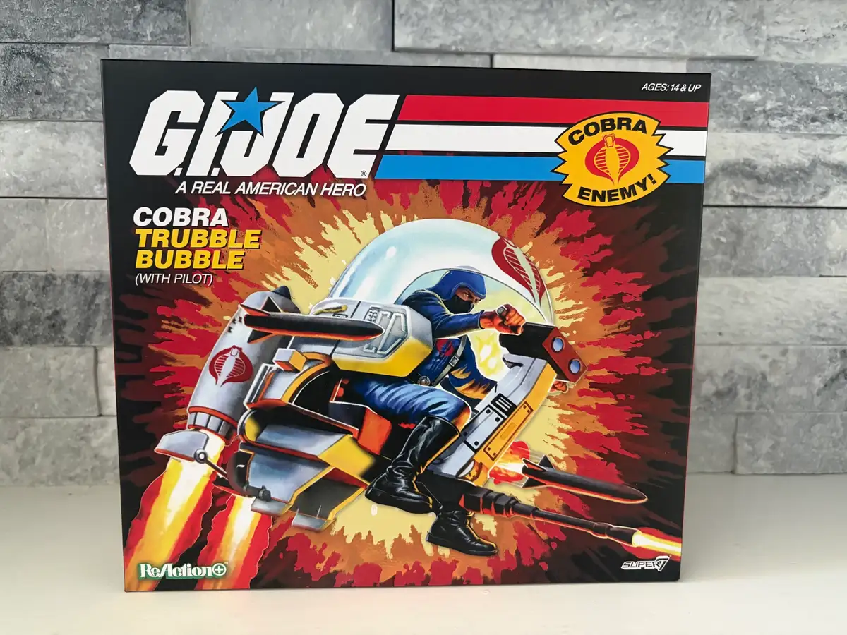 GI Joe ReAction+ Cobra Trubble Bubble IH 1
