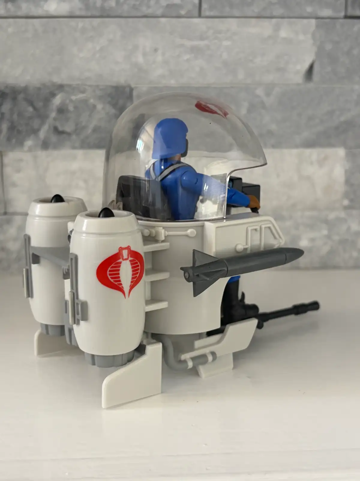 GI Joe ReAction+ Cobra Trubble Bubble IH 25