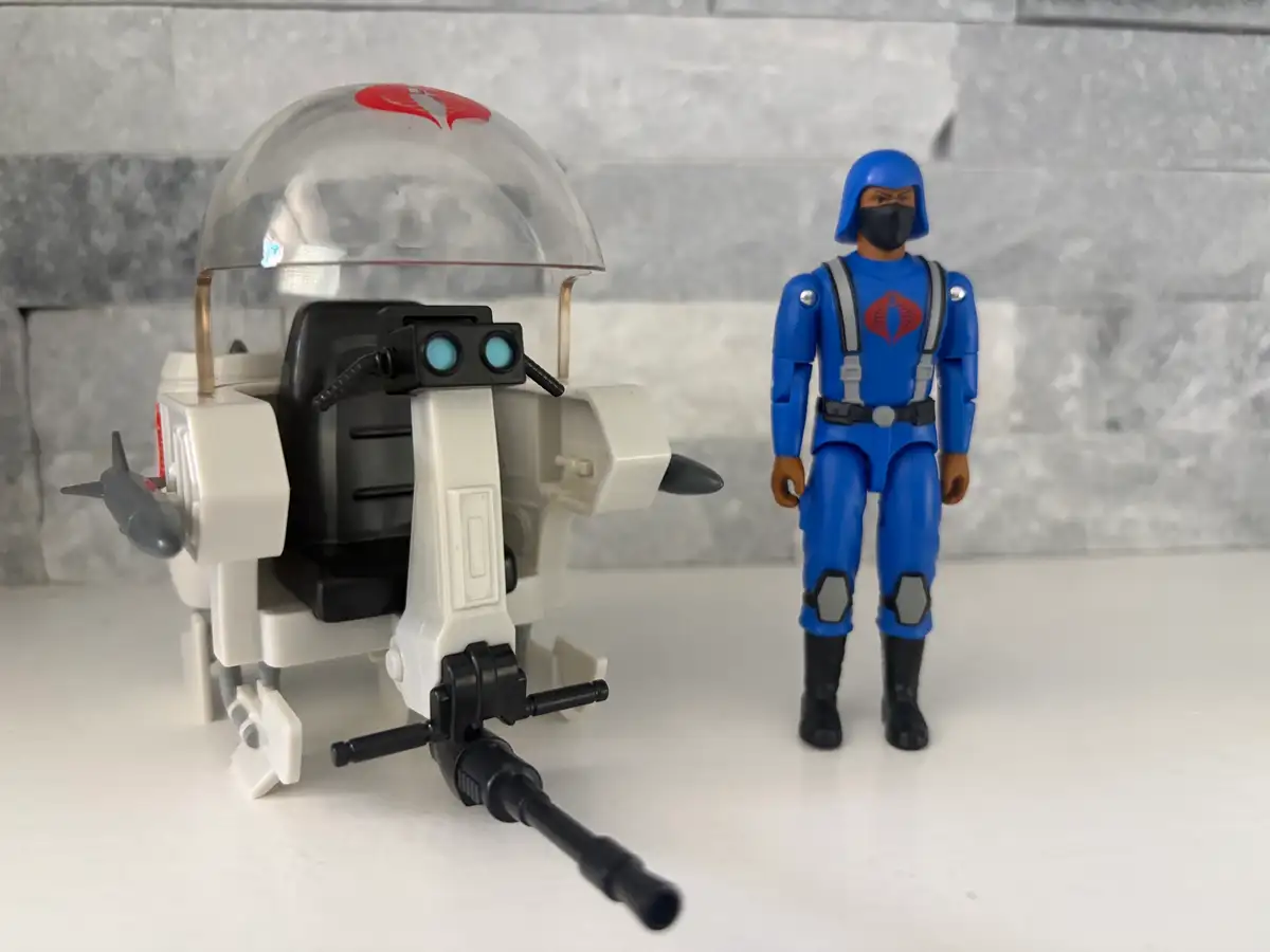 GI Joe ReAction+ Cobra Trubble Bubble IH 8