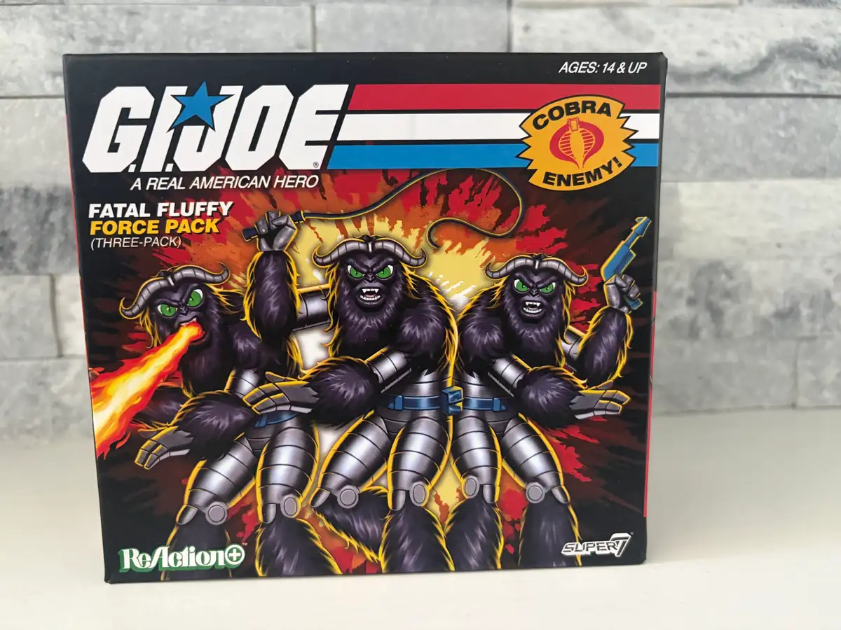 GI Joe ReAction+ Fatal Fluffies 3 pack IH 1