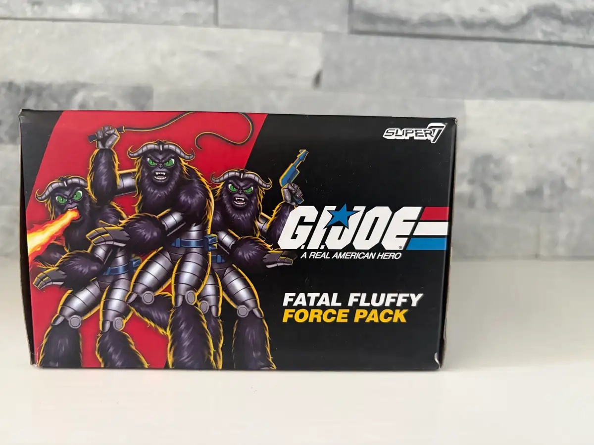 GI Joe ReAction+ Fatal Fluffies 3 pack IH 2