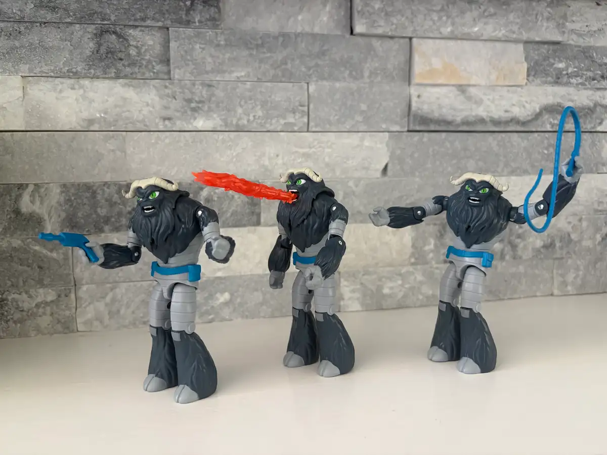 GI Joe ReAction+ Fatal Fluffies 3 pack IH 9