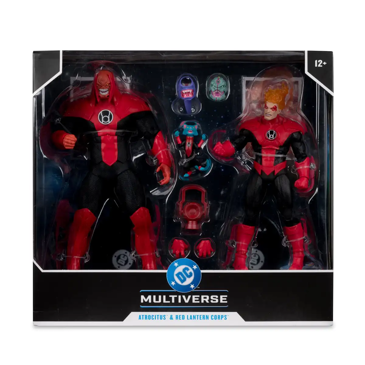 Green Lantern DC Multiverse Atrocitus & Red Lantern Corps Action Figure Two Pack 10