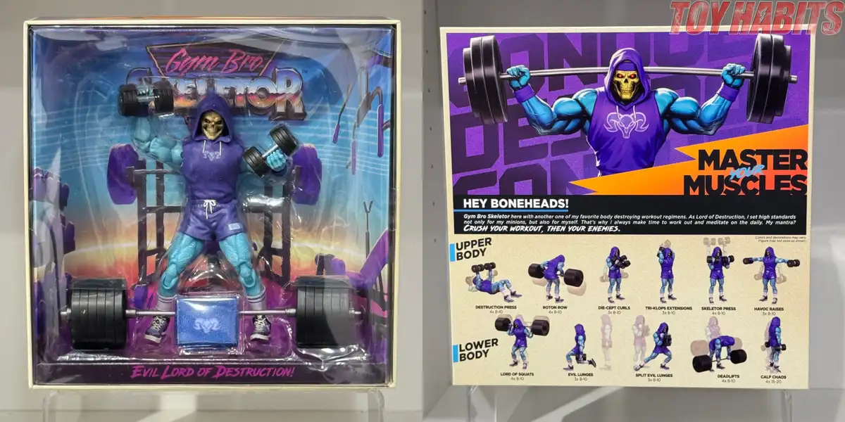 Gym Bro Skeletor MOTU Chronicles SDCC 2026 Exclusive Review 18