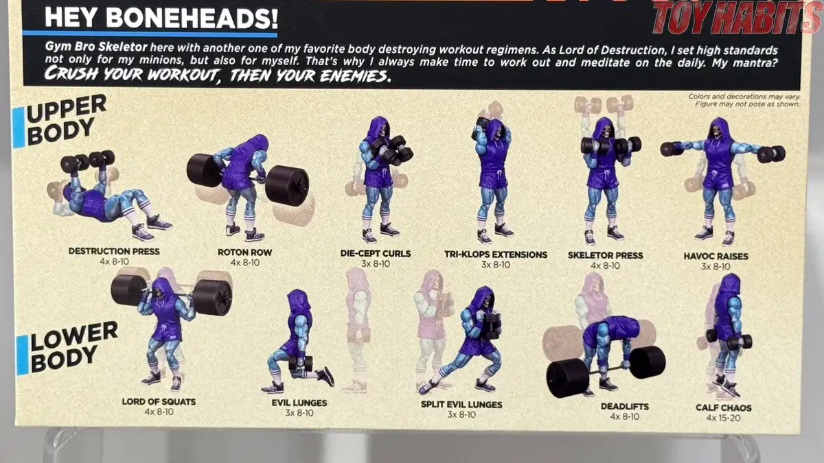 Gym Bro Skeletor MOTU Chronicles SDCC 2026 Exclusive Review 2