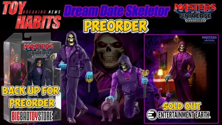Dream Date Skeletor MOTU Chronicles BBTS + EE Preorder