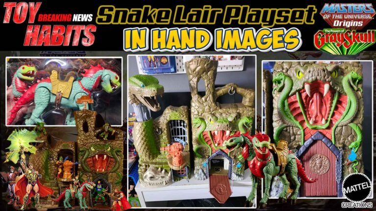 MOTU Origins Snake Lair Playset In Hand Images