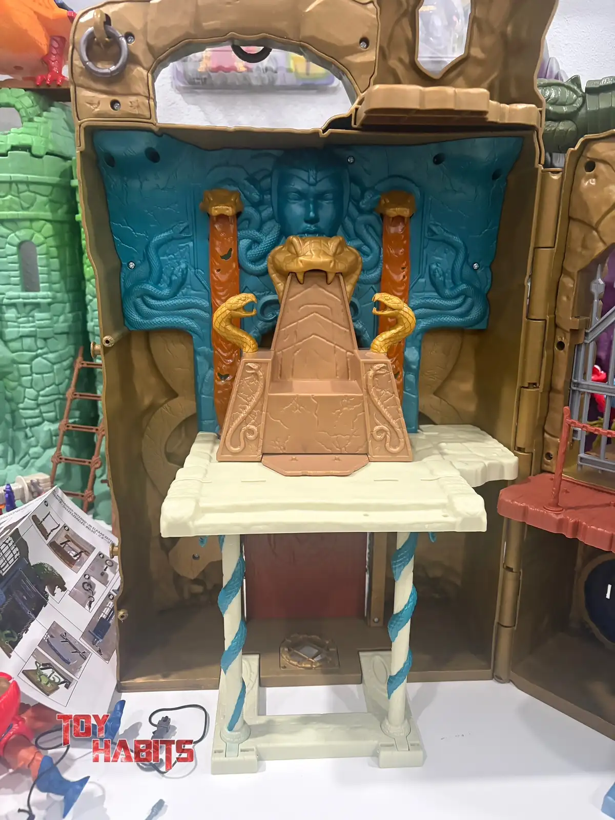 MOTU Origins Snake Lair Playset TS IH 10