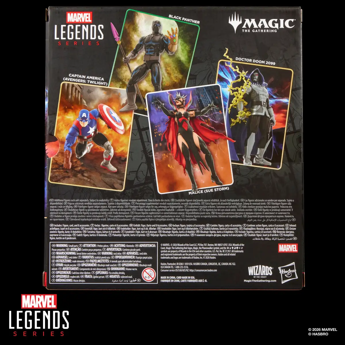 Marvel Legends Doctor Doom 2099 Action Figure with Exclusive Magic The Gathering Card 14