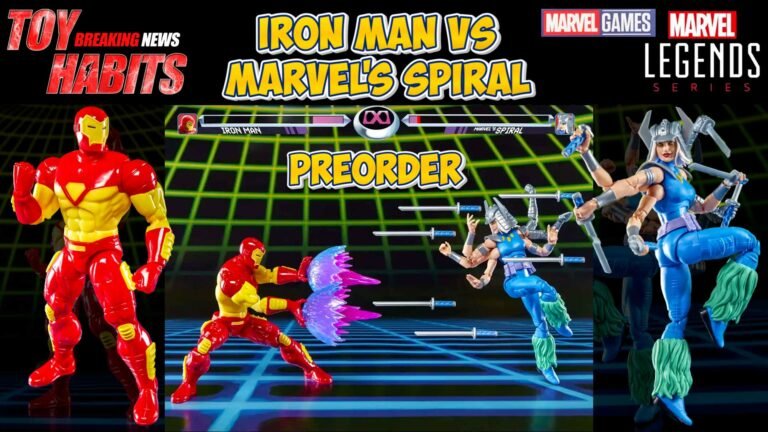Marvel Legends Gamerverse Iron Man & Marvel’s Spiral Action Figure Two-Pack Preorder