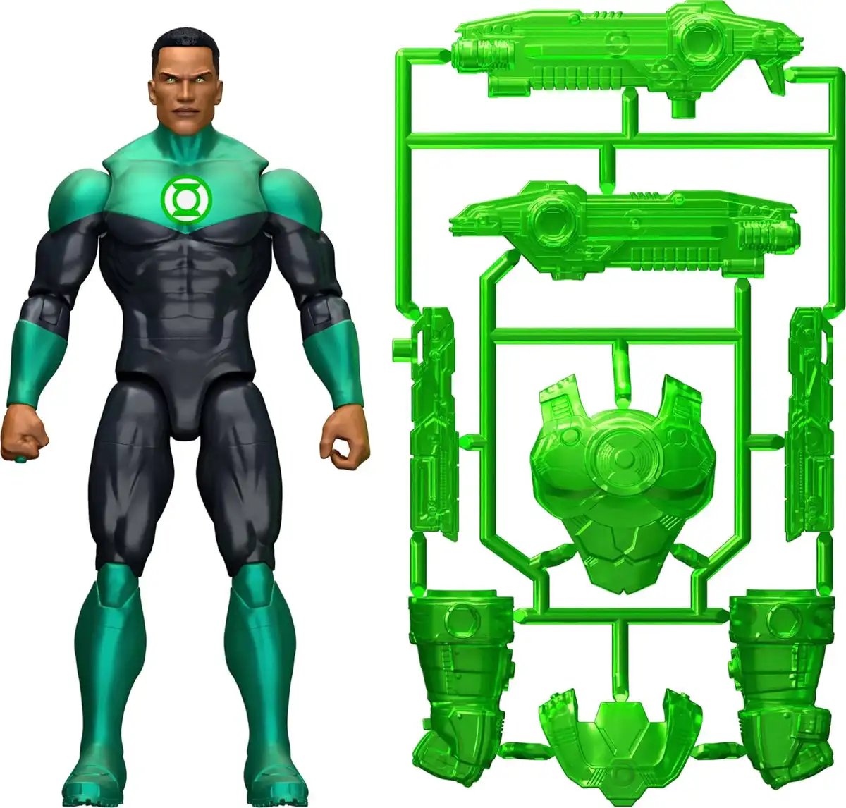 Mattel DC Premier Series Green Lantern John Stewart Action Figure 2