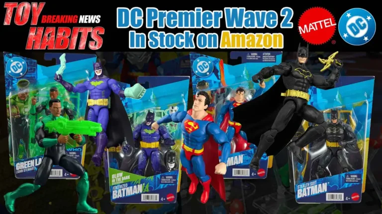 Mattel DC Premier Series Wave 2 In Stock on Amazon