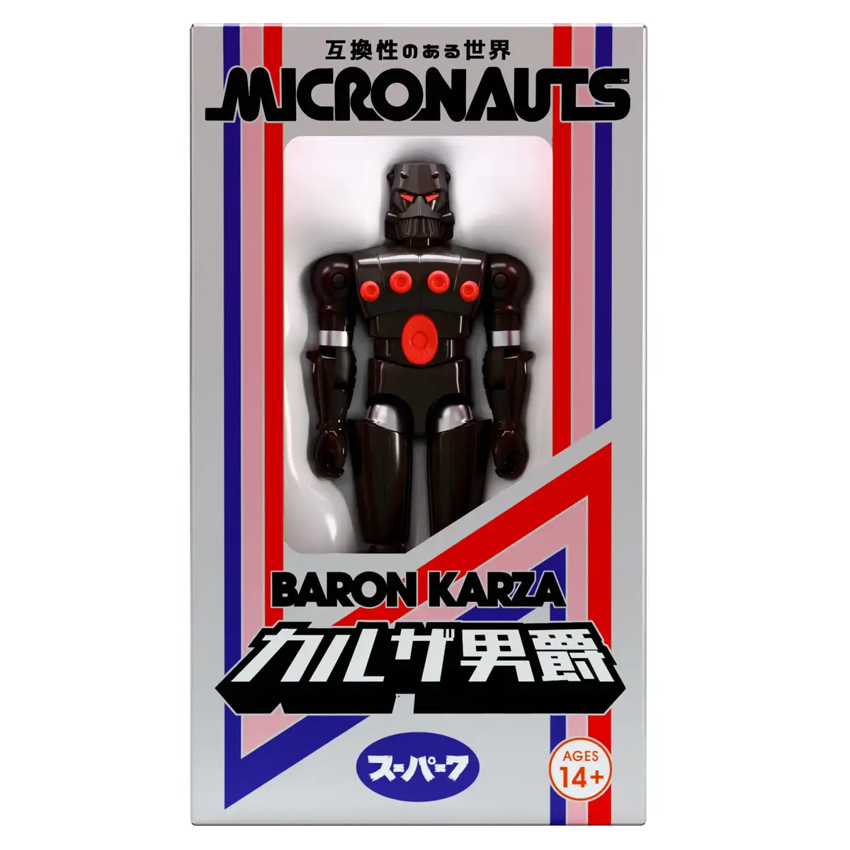 Micronauts ReAction+ Baron Karza (Japanese Box) SDCC 2026 Exclusive Action Figure 05