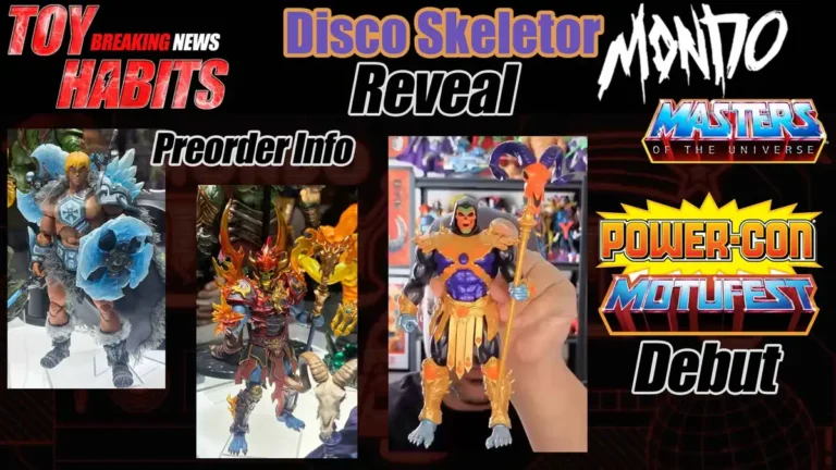 Mondo Disco Skeletor Revealed + Ice Armor He-Man and Fire Armor Skeletor Preorder Info