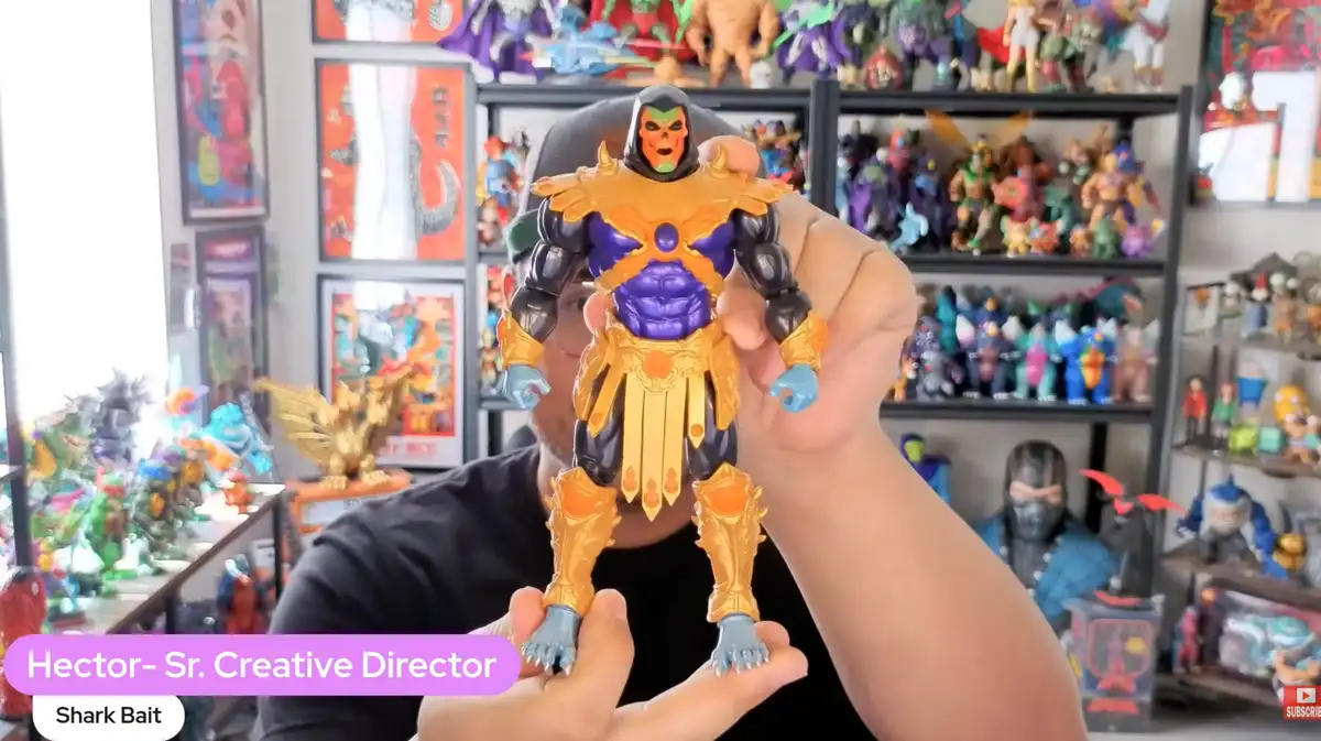 Mondo Disco Skeletor Twelfth Scale MOTU Reveal 2