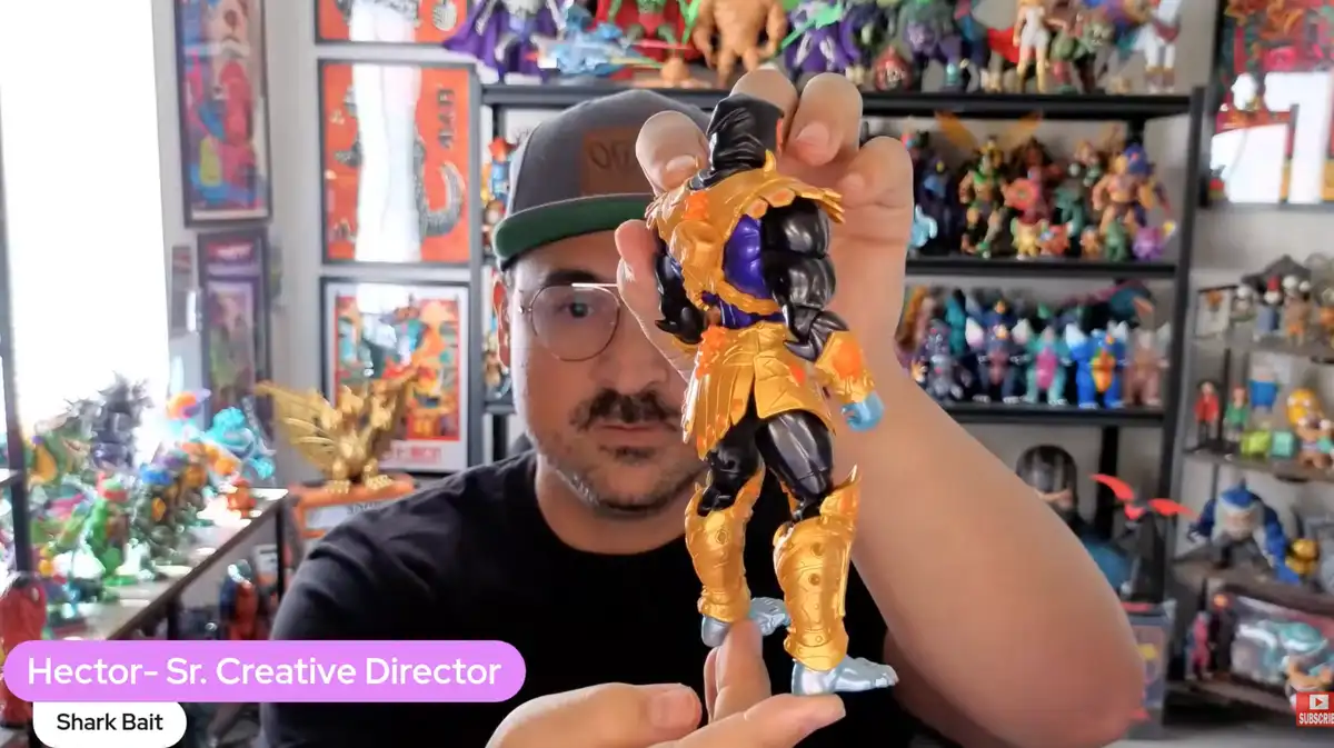 Mondo Disco Skeletor Twelfth Scale MOTU Reveal 3
