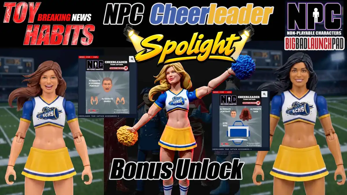 NPC-(Non-Playable-Characters)-SCHS-Cheerleader Figures-&-Unlocks-BigBadLaunchPad-Spotlight