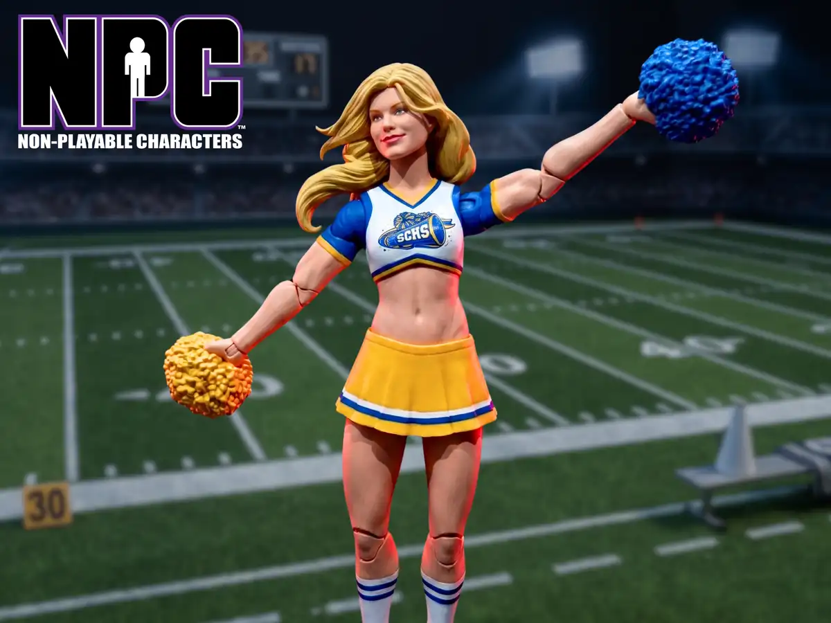 NPC (Non Playable Characters) SCHS Cheerleader Team Captain 1 12 Scale Action Figure 02
