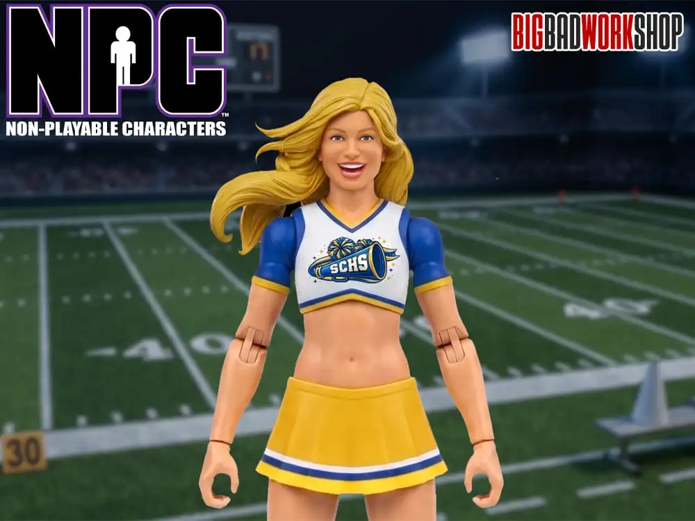 NPC (Non Playable Characters) SCHS Cheerleader Team Captain 1 12 Scale Action Figure 03