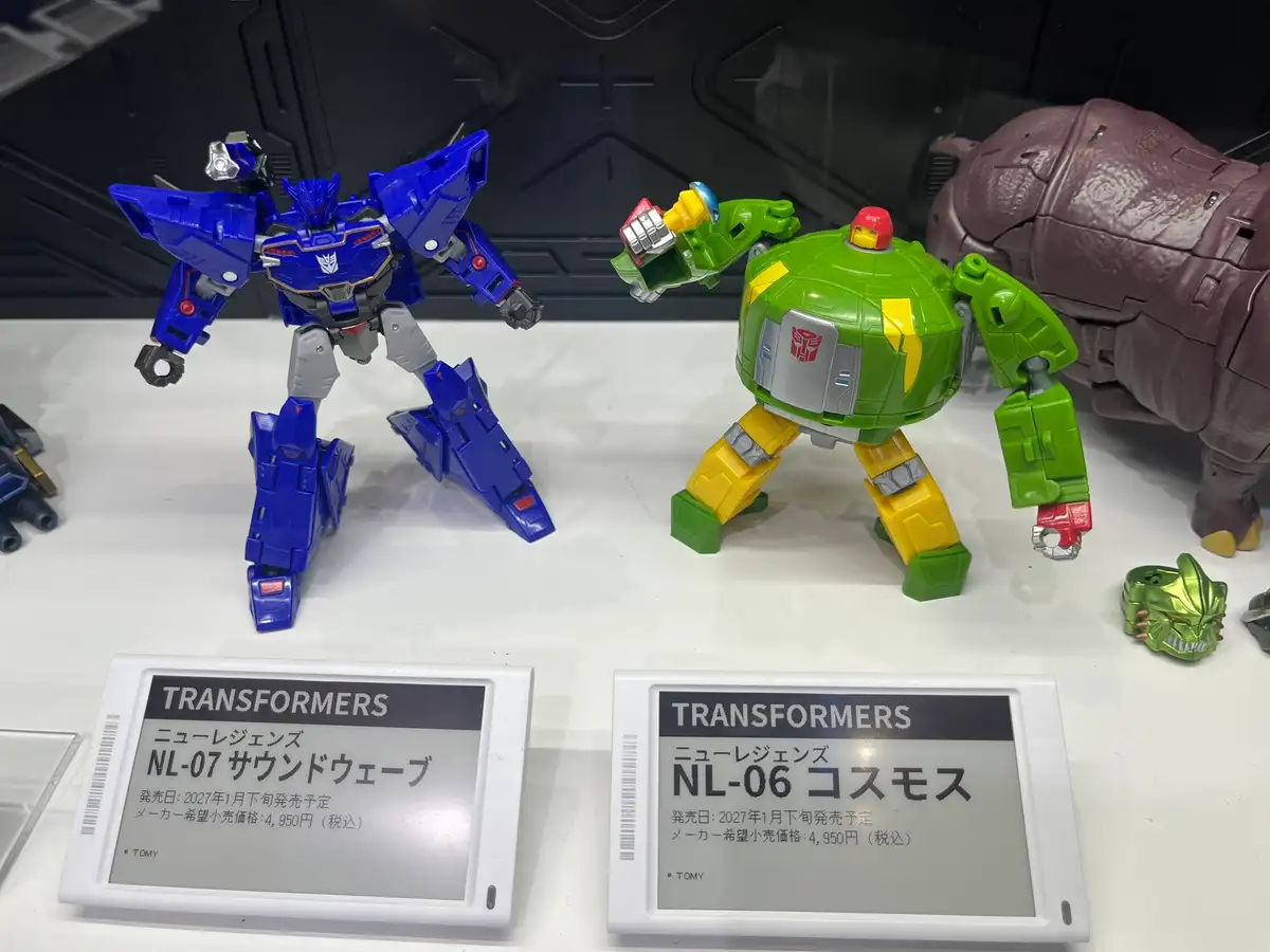 New Legends ML 07 Earthspark Soundwave & NL 08 Earthspark Cosmos Tokyo Toy Show 2026 Reveal